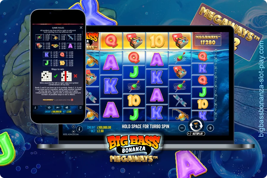 Big Bass Bonanza Megaways offers several distinctive features that are activated during gameplay sessions