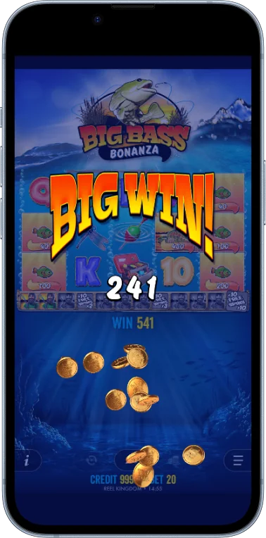 Winning the Big Bass Bonanza slot